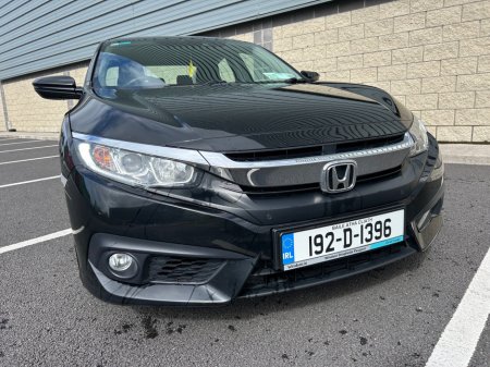 2019 Honda Civic 4DR 1.0 SMART PLUS AUTOMATIC ** STUNNING HIGH SPEC IRISH CAR ** REVERSE CAMERA ** SAT NAV ** APPLE CARPLAY / ANDROID AUTO ** BEST AVAILABLE ** €14,995