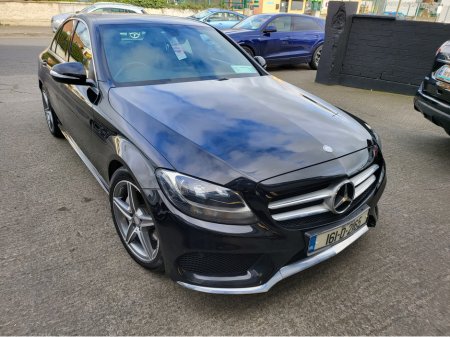 2016 Mercedes-Benz C Class 200 BLUETEC AMG SPORT 4DR AUTO// VERY CLEAN CAR // SUPERB DRIVER//TAXED UNTIL JAN 2026// €15,950