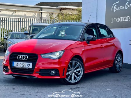 2014 Audi A1 RED & BLACK AUTOMATIC STUNNING €11,950