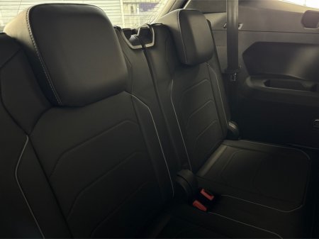 2023 Volkswagen Tiguan R-LINE 2.0 TDI AUTOMATIC 7 SEATER**PANORAMIC SUNROOF**HEATED MULTIFUNCTIONAL STEERING WHEEL**DIGITAL DASH**HEATED FRONT SEATS**REVERSE CAMERA**BLACK LEATHER INTERIOR**KEYLESS ENTRY**APPLE CARPLAY** €42,995 thumbnail