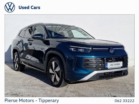 2025 Volkswagen Tayron Tayron Match Tsi Phev S-A Match TSi 204 eHybrid PHEV 19.7 kWh DSG Auto Start/Stop