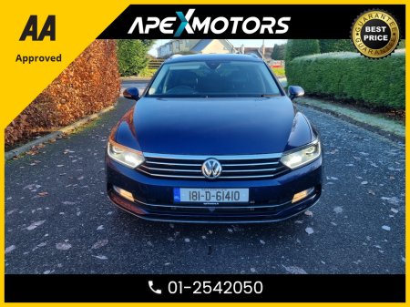 2018 Volkswagen Passat FINANCE ARRANGED * TOP-SPEC HIGHLINE * EVERY EXTRA * FULL LEATHER INTERIOR * 2.0L DIESEL AUTO * UPGRADED DIGITAL DASH * NEW NCT OCT-27 * IMMACULATE * STAMPED SERVICE HISTORY * AA APPROVED * 01-2542050 €21,949