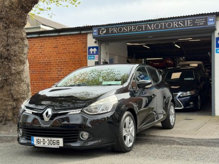 2016 Renault Clio 1.2 Petrol, 5-Speed Manual, NCT 4/27, Timing Belt Replaced, Two Keys, Cruise Control, Alloys, Bluetooth, Service & Warranty Included, SIMI Dealer