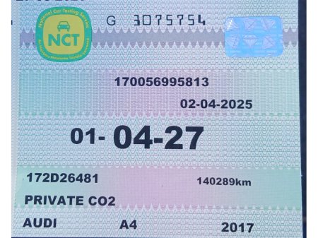 2017 Audi A4 **SPORT LEATHER** 1.4 TFSi 4dr - NEW NCT 2027 €17,995