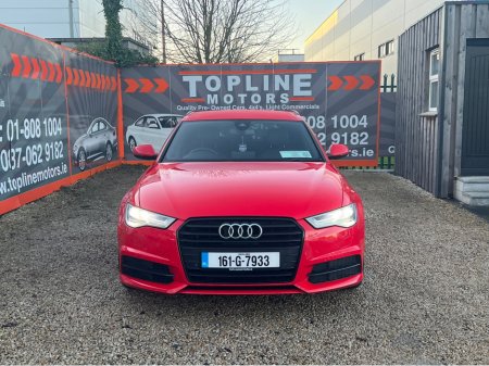 2016 Audi A6 ==2.0 TDI S LINE ULTRA//BLACK EDITION-TECH PACK//AUTO//NEW NCT== €18,950