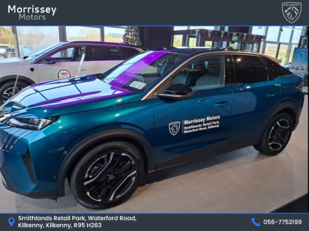 2025 Peugeot 3008 STD ALLURE 73KWH 210BHP €40,950