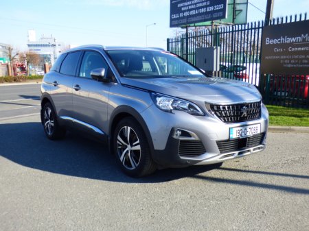 2019 Peugeot 3008 1.5 HDI 130 BHP ALLURE AUTO // ONE OWNER // GREAT CONDITION // 07/27 NCT // REVERSE CAMERA, BLUETOOTH AND ELECTRIC WINDOWS // €16,950