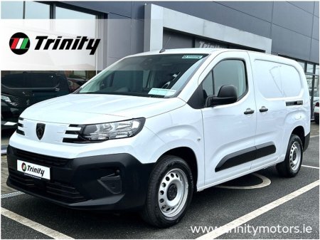 2026 Peugeot Partner 261 REG * LONG BODY BRAND NEW MODEL LWB * PROFESSIONAL PLUS * 3 SEATS * 1.5D 100BHP * TRINITY PEUGEOT *