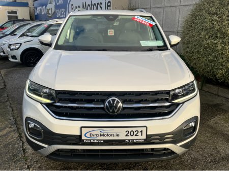 2021 Volkswagen T-Cross STYLE AUTOMATIC 1.0 PETROL //HALF LEATHER SEATS//KEYLESS ENTRY//ADAPTIVE CRUISE CONTROL//REVERSE CAMERA// €22,950