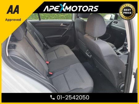 2017 Volkswagen Golf FINANCE ARRANGED * 1.0 SE NAV 110PS 5DR * NEW NCT JAN-28 * LOW LOW MILES  * IMMACULATE * 6-STAMPS SERVICE HISTORY * AA APPROVED * 101 SAFETY CHECKLIST * MANUAL * COLOUR REVERSE CAMERA * TOP-SPEC €17,949 thumbnail