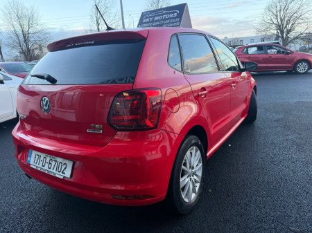 2017 Volkswagen Polo 1.2 TSI 5DR 90HP Allstar DSG €12,990 thumbnail