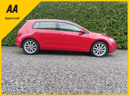 2016 Volkswagen Golf 1.4 TSI AUTOMATIC HIGHLINE 17" SPORTS ALLOYS REVERSE CAMERA AUTO HEADLIGHTS FACTORY IMMOBILISER KEYLESS ENTRY MULTI-FUNCTION STEERING WHEEL AUTO HOLD HANDBRAKE ONLY 40,150Kms 4 NEW TYRES NCT ROADT €16,995 thumbnail