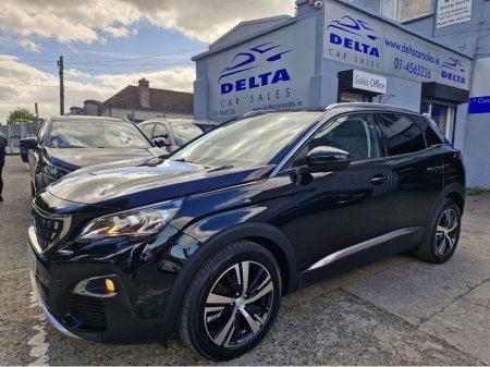 2019 Peugeot 3008 ALLURE 1.5 BLUE HDI 130BHP MANUAL NCT 09/27 FINANCE AVAILABLE @ €76 PER WEEK 2 KEYS/ HALF LEATHER SEATS/ TOUCH SCREEN MEDIA/ ANDROID AUTO/ APPLE CAR PLAY/ PARKING SENSORS/ HISTORY CHECKED €16,950