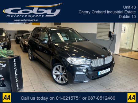 2016 BMW X5 F15 2.0 XDRIVE40E M SPORT Plug In Hybrid. New NCT, Panoramic Sunroof,Cruise Control, Sat Nav, MFSW, Leather Heated Electric Memory Seats, Bluetooth, Dual Climate Control, Reverse Camera,.