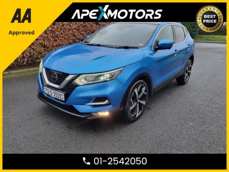 2017 Nissan Qashqai FINANCE ARRANGED * DCI TEKNA * 4X4 130PS * FULL SPEC  * PANORAMIC SUNROOF * NEW NCT JAN-28 * IMMACULATE * 6-STAMPS SERVICE HISTORY * AA APPROVED * 101 SAFETY CHECKLIST * HEATED SEATS * COLOUR REVERSE €15,749 thumbnail