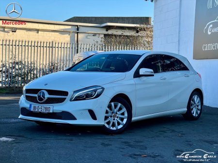 2018 Mercedes-Benz A Class ALPINE WHITE AUTOMATIC €19,950