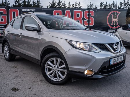 2017 Nissan Qashqai 2017 Qashqai 1.2/Irish/Only 40k kms/1yr warranty €14,888
