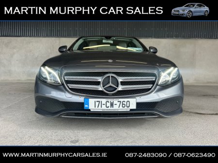 2017 Mercedes-Benz E Class E220 D AVANTGARDE AUTO €17,950