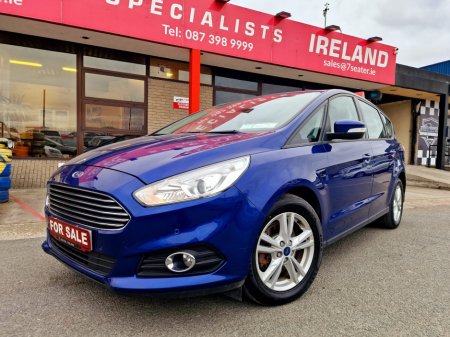 2016 Ford S-Max LOW MILEAGE , ZETEC NCT 10/26 7 SEATER €13,900