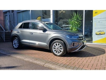 2023 Volkswagen T-Roc 2.0 TDI 116HP Style, Indium Grey, 1 owner. €31,950