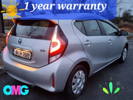 2018 Toyota Aqua 5DR AUTO HYBRID 1YR WARRANTY + NCT €11,990