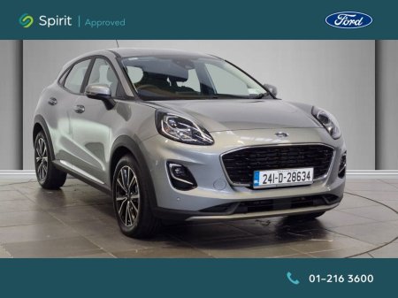 2024 Ford Puma 1.0L EcoBoost Hybrid 155PS Titanium Call Derek on 0861653401 (Winter Pack ,Parking Pack)