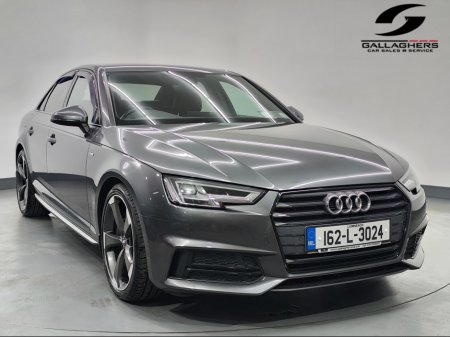 2016 Audi A4 (162) S-LINE 2.0 TDI 190PS AUTOMATIC BLACK PACK €18,995