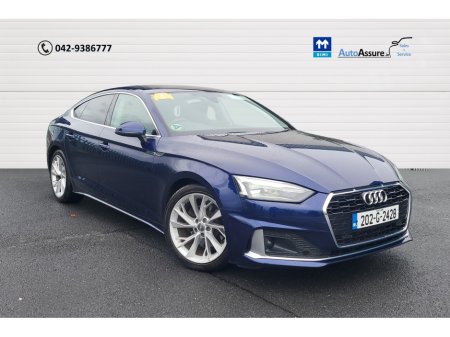 2020 Audi A5 2.0 TDI SPORT 35 MHEV 163BHP *** Full Leather / New Timing Belt / Sat Nav *** €29,900
