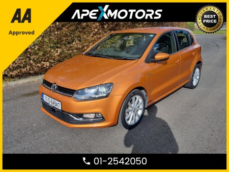 2017 Volkswagen Polo FINANCE ARRANGED * 1.2 SPECIAL EDITION * LEATHER INTERIOR * ALLOYS * AUTOMATIC (DSG) * AA APPROVED  * 101 SAFETY CHECKLIST * 12-MONTH ROADSIDE ASSIST  * IMMACULATE * TOP-SPEC 5DR HATCH * LOW LOW KMs €13,449