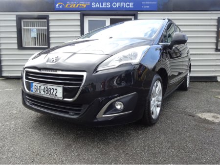 2016 Peugeot 5008 1.6 HDI BLUE ACTIVE 120BHP SEVEN SEATER KEY 127 €7,950
