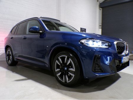 2022 BMW iX3 *222*18,000 MILES*BMW IX3 M-SPORT 210KW 80KWH EV AUTOMATIC**FULL SERVICE HISTORY*FULL BATTERY HEALTH CERTIFICATE*M-SPORT PACK*2 CHARGER*1 OWNER*FANTASTIC CONDITION SPEC Bluetooth,Apple car-play, €37,900 thumbnail