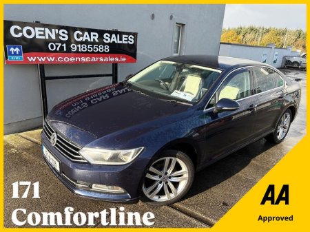2017 Volkswagen Passat 1.6 TDI 120 Comfortline €12990