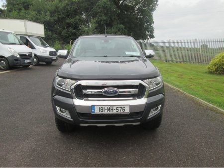 2018 Ford Ranger LIMITED EDITION 2.2 TDCI 160BHP AUTO D/ CAB