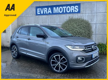 2020 Volkswagen T-Cross R-LINE 1.0 TSI PETROL MANUAL //SAT NAV//ADAPTIVE CRUISE CONTROL//REVERSE CAMERA// €18,950