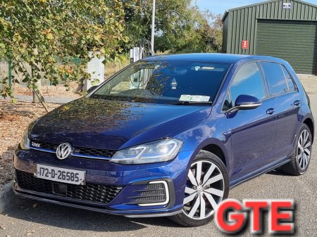 2017 Volkswagen Golf 2017 VOLKSWAGEN GOLF GTE HYBRID AUTOMATIC NCT'D €14,900 €14,900