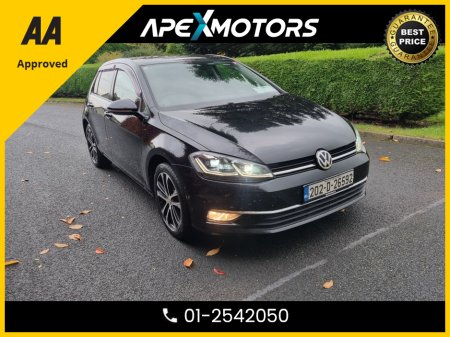 2020 Volkswagen Golf FINANCE ARRANGED * 2.0 DIESEL AUTOMATIC * IMMACULATE  * AUTOMATIC * AA APPROVED * NEW NCT OCT-27 * 101 SAFETY CHECKLIST * 12-MONTH ROADSIDE ASSIST  * TOP-SPEC * LOW LOW KMs * ADAPTIVE CRUISE * LOW TAX €24,949