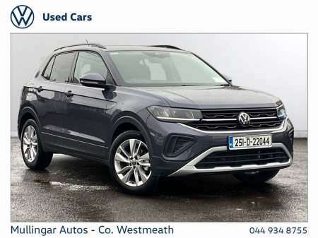 2025 Volkswagen T-Cross T-CROSS Auto Edition 75 1.0 TSI D7F 116HP €33,950