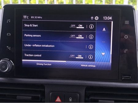 2022 Toyota Proace City Icon Model L1 1.5 Diesel SWB with 3 seats in front and double sliding doors. thumbnail