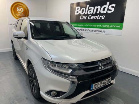 2016 Mitsubishi Outlander (Low Kms) HYBRID 2.0 PHEV AUTOMATIC 5DR MODEL  www.bolandscarcentre.ie €16,900