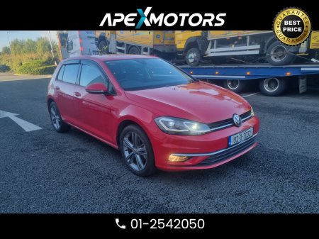 2019 Volkswagen Golf FINANCE ARRANGED * LOW LOW KMs * 1.4 HIGHLINE * LEATHER INTERIOR * AUTOMATIC * NEW NCT SEP-27 * LOW TAX * AA APPROVED  * 101 SAFETY CHECKLIST * 12-MONTH ROADSIDE ASSIST  * IMMACULATE * TOP-SPEC * 21Km €21,749