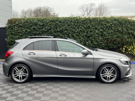 2017 Mercedes-Benz A Class A180 AMG-LINE 1.6 AUTO // OPENING PAN ROOF // LEATHER HEATED AMG-LINE SEATS // ADAPTIVE CRUISE CONTROL €20,950 thumbnail