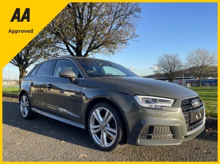 2018 Audi A3 S LINE 1.0cc TFSI SPORTBACK FREE DELIVERY €18,750