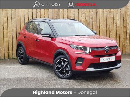 2026 Citroen C3 * ALL NEW C3 * PETROL, HYBRID and ELECTRIC * €25,950