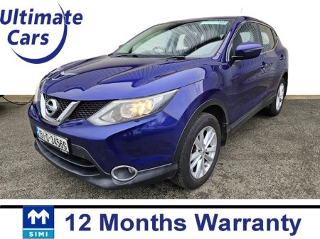 2015 Nissan Qashqai 1.5 DSL SV New NCT 12 Months Warranty Finance Available