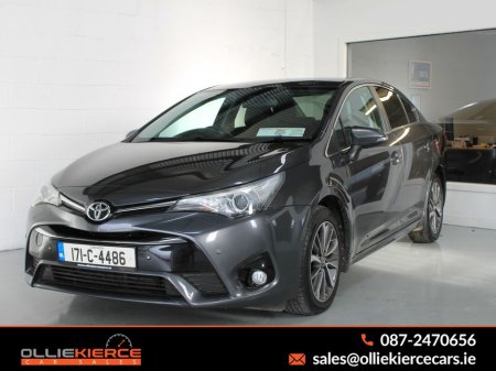 2017 Toyota Avensis 1.6D SOL Navi 4DR €10,499