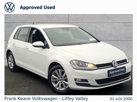 2016 Volkswagen Golf COMFORTLINE AUTO 1.2TSI 115BHP *REAR VIEW CAMERA* *WHITE* *NEW NCT* *12 MONTHS FRANK KEANE WARRANTY* *FINANCE AVAILABLE* €15,995