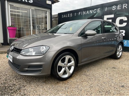 2017 Volkswagen Golf S TSI BLUEMOTION TECHNOLOGY, 1.2 MANUAL, 2 YEAR NCT TO 2028 , LOW MILEAGE €13,995