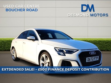 2022 Audi A3 S LINE 30 TFSI MHEV S- **VRT NOT INCLUDED**