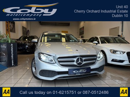 2018 Mercedes-Benz E Class E220 BLUETEC AMG LINE 5DR AUTO.  New NCT, Cruise Control, Full Leather, Alloy Wheels, 2 Keys, Dual Climate Control, Sat Nav, BT, Full Electrics, Parking Sensors, Heated Seats, MFSW, Handsfree, & mor €26,950 thumbnail