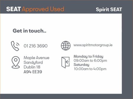 2021 SEAT Ibiza 1.0TSI 95hp SE+*Call Andrew 0862617858* €16,450 thumbnail